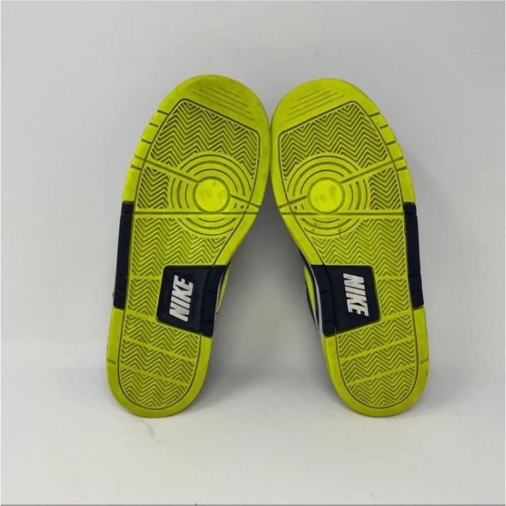 Nike Prestige IV Low‎ Youth Sneakers Size 5.5Y Blue Yellow White Athletic